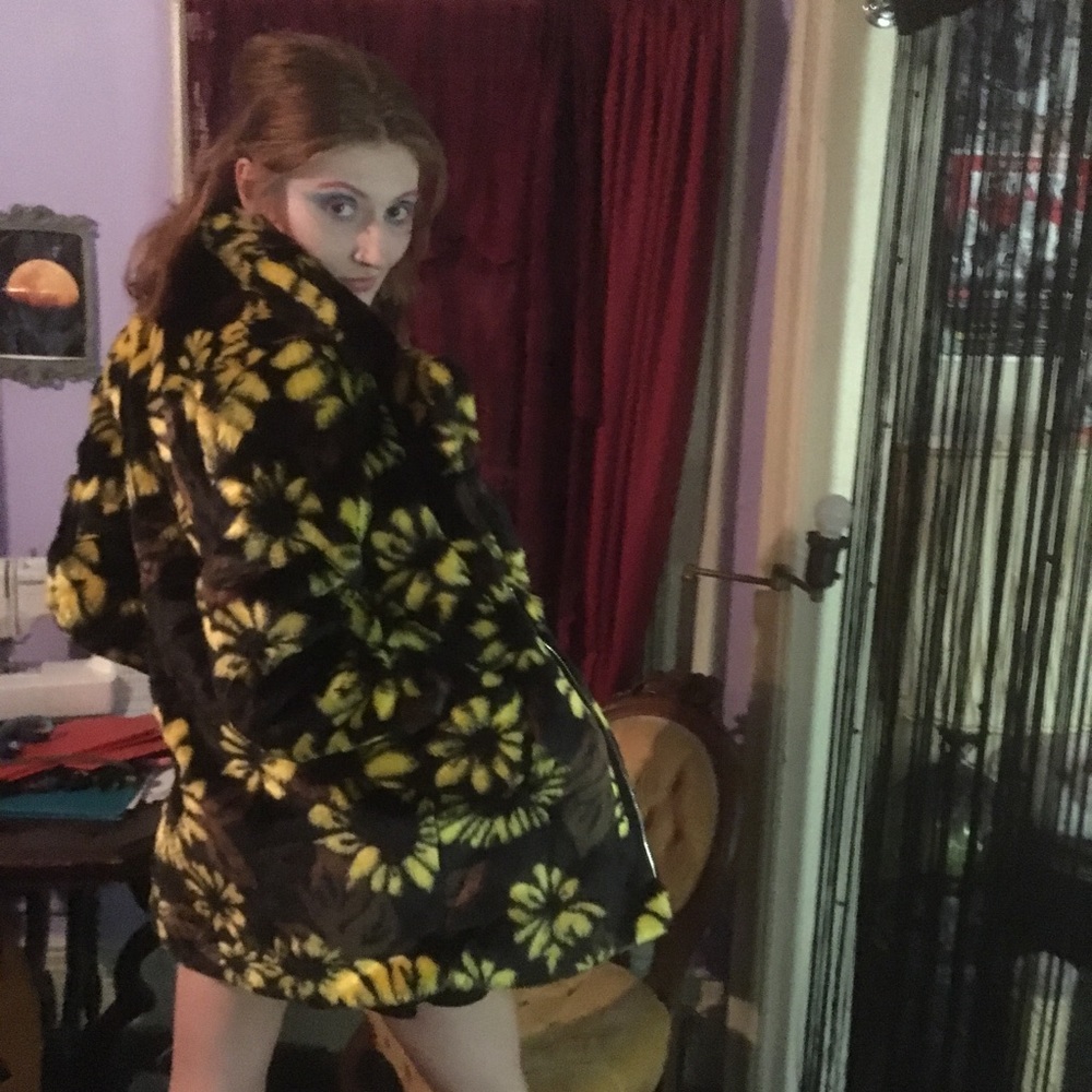 Sunflower Delia’s by Dollskill faux fur coat